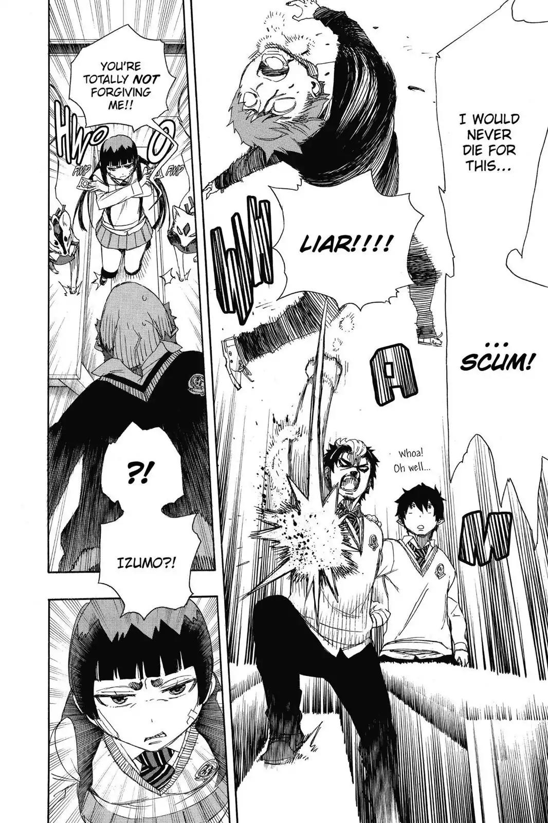 Ao no Exorcist Chapter 65 page 29 - Chapter 65: Pink Spider (1)