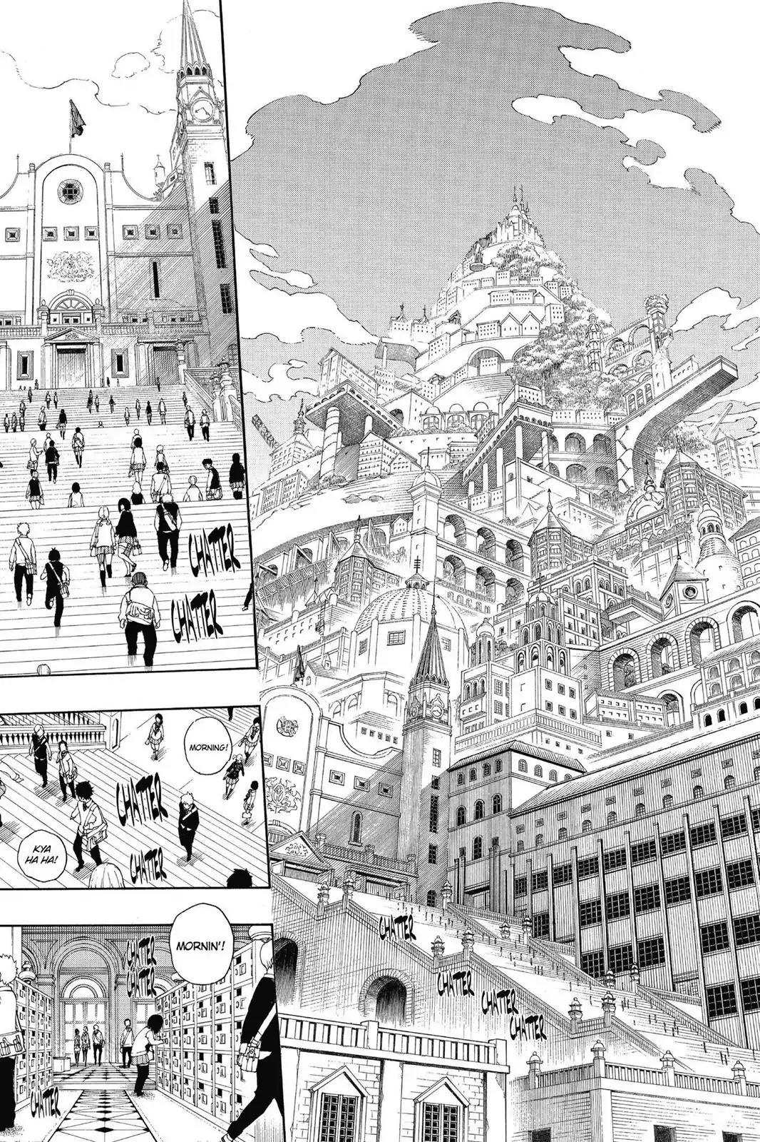 Ao no Exorcist Chapter 65 page 3 - Chapter 65: Pink Spider (1)