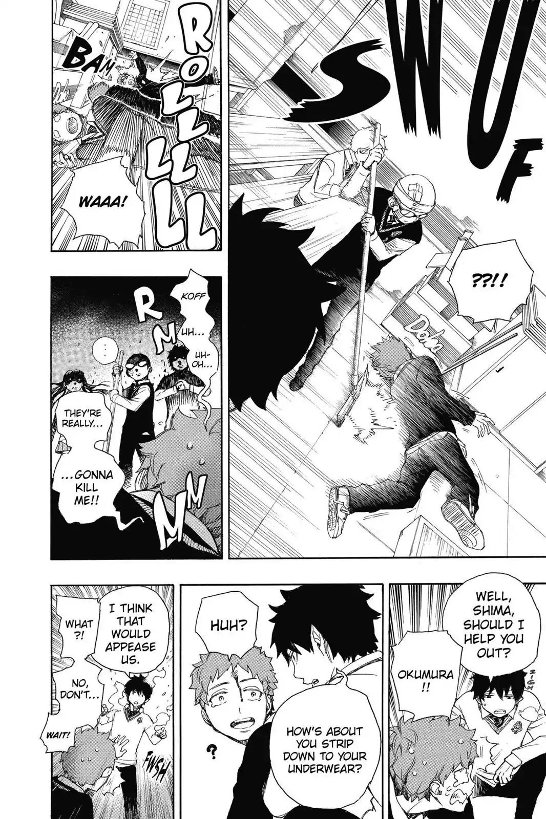 Ao no Exorcist Chapter 65 page 31 - Chapter 65: Pink Spider (1)