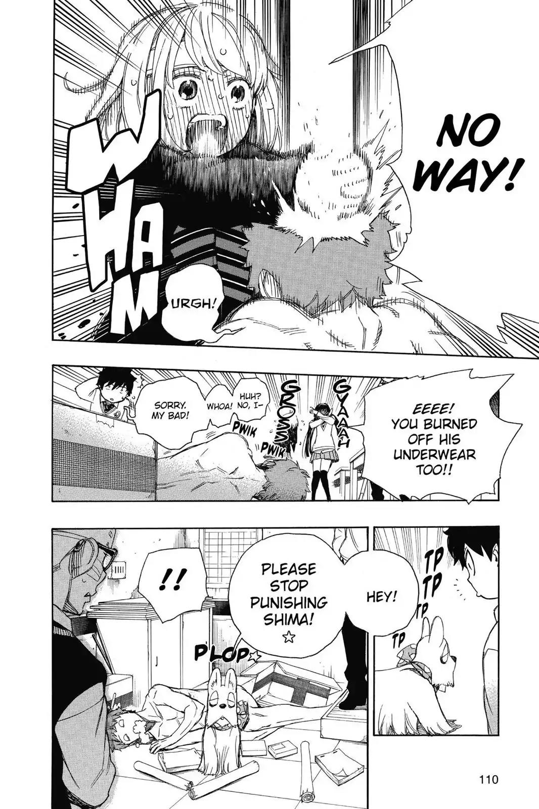Ao no Exorcist Chapter 65 page 33 - Chapter 65: Pink Spider (1)