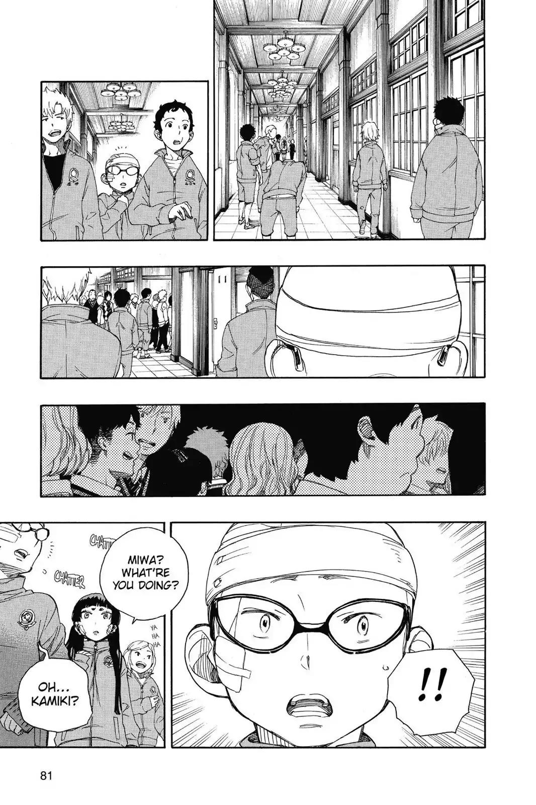 Ao no Exorcist Chapter 65 page 5 - Chapter 65: Pink Spider (1)