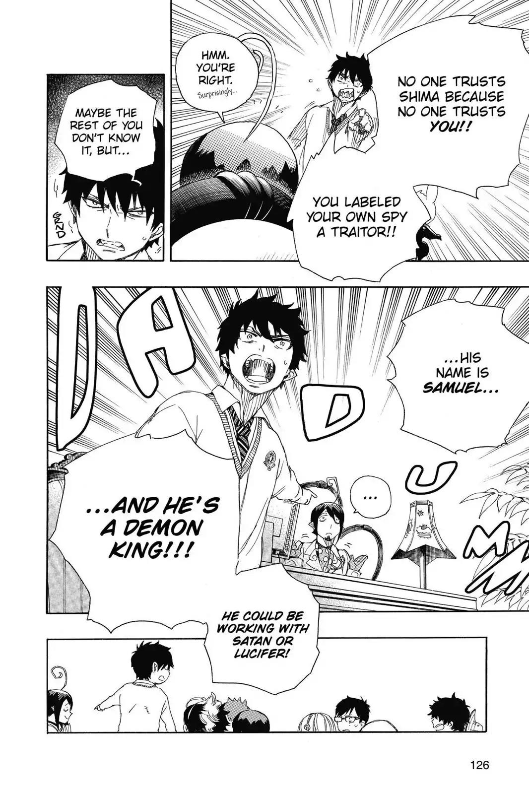 Ao no Exorcist Chapter 66 page 14 - Chapter 66: Pink Spider (2)