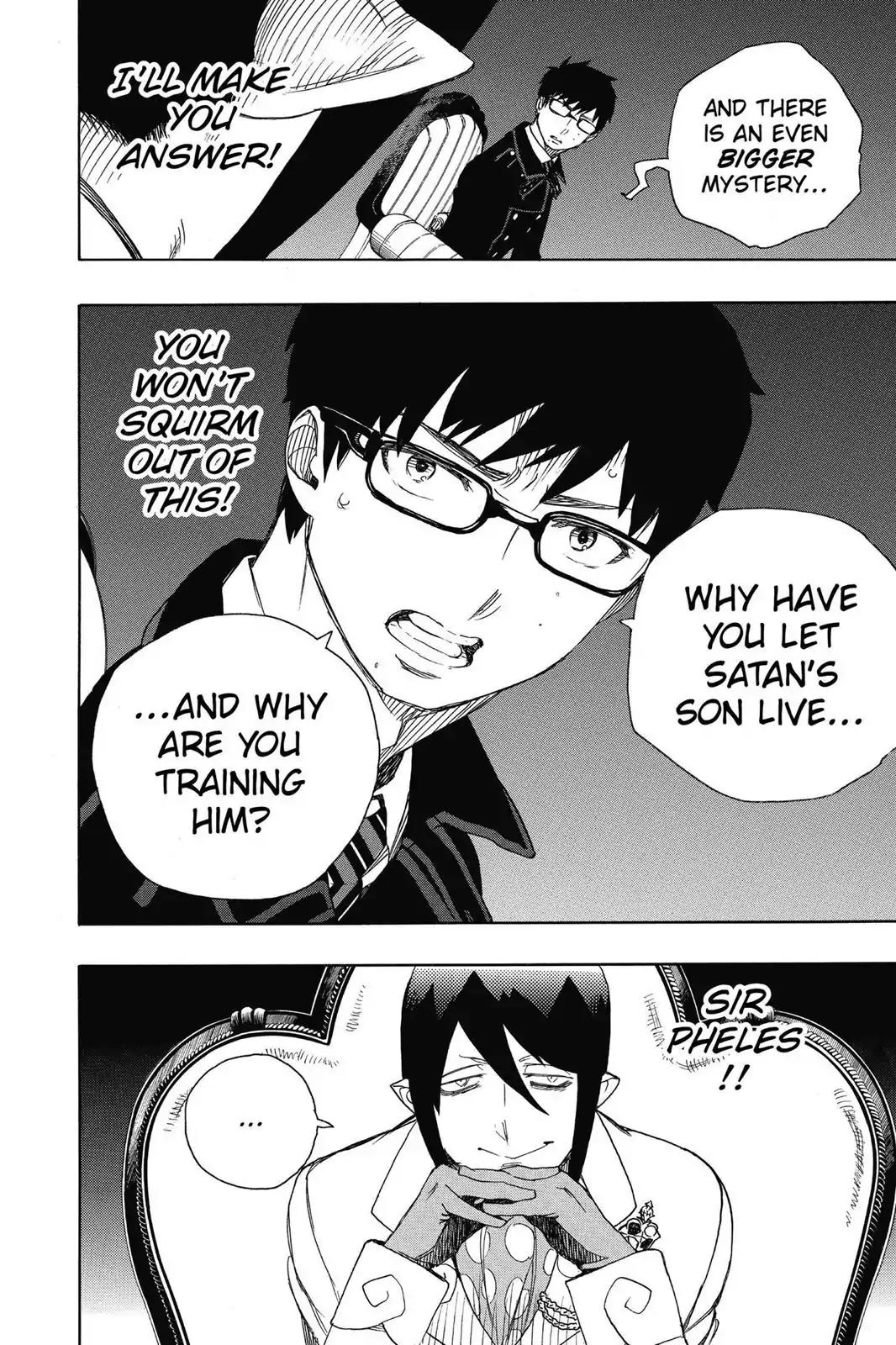 Ao no Exorcist Chapter 66 page 18 - Chapter 66: Pink Spider (2)