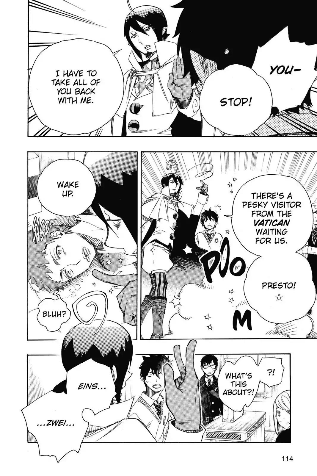 Ao no Exorcist Chapter 66 page 2 - Chapter 66: Pink Spider (2)