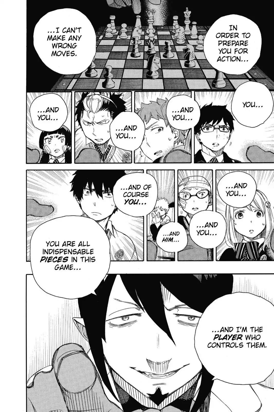 Ao no Exorcist Chapter 66 page 20 - Chapter 66: Pink Spider (2)