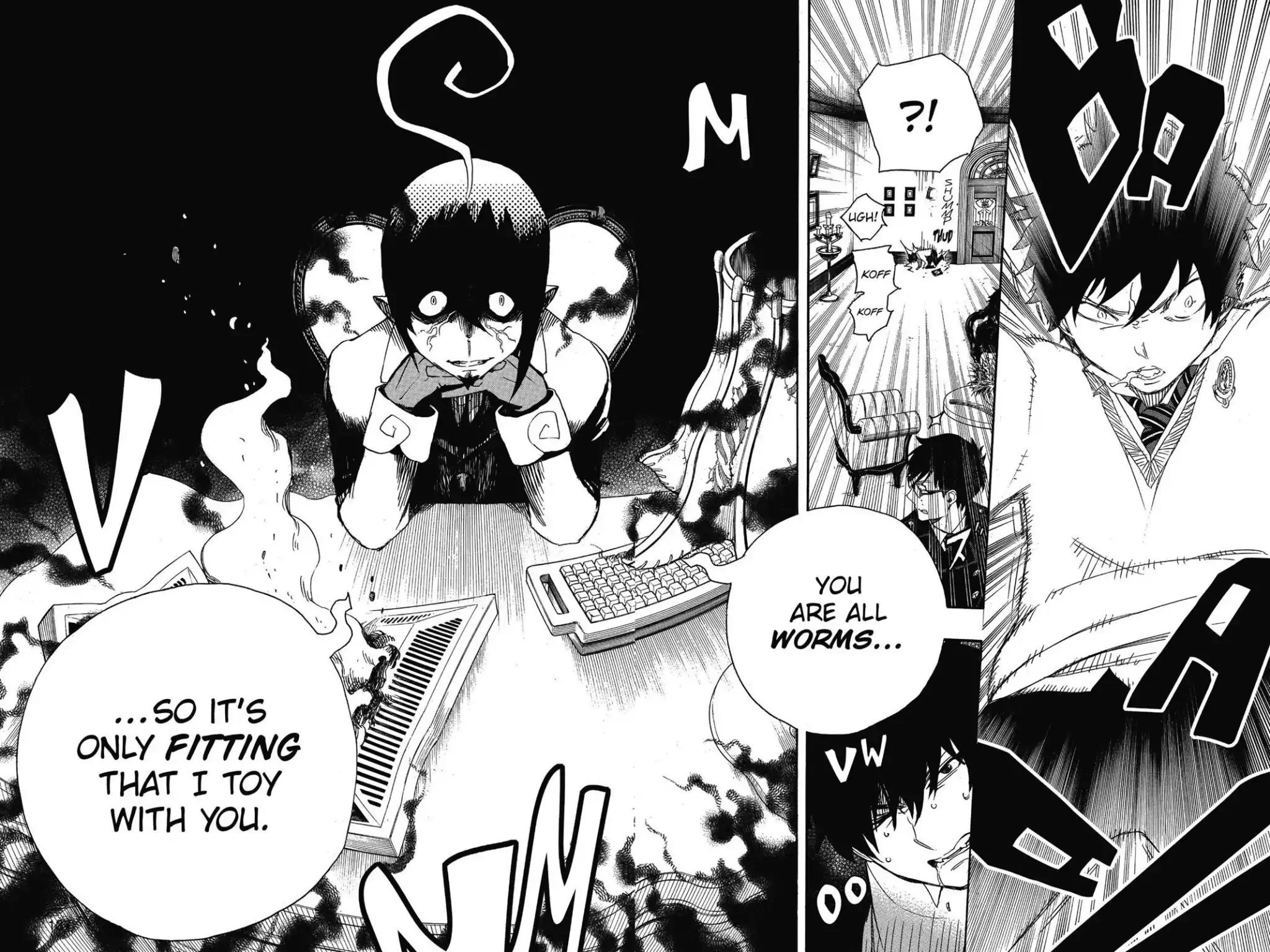 Ao no Exorcist Chapter 66 page 24 - Chapter 66: Pink Spider (2)
