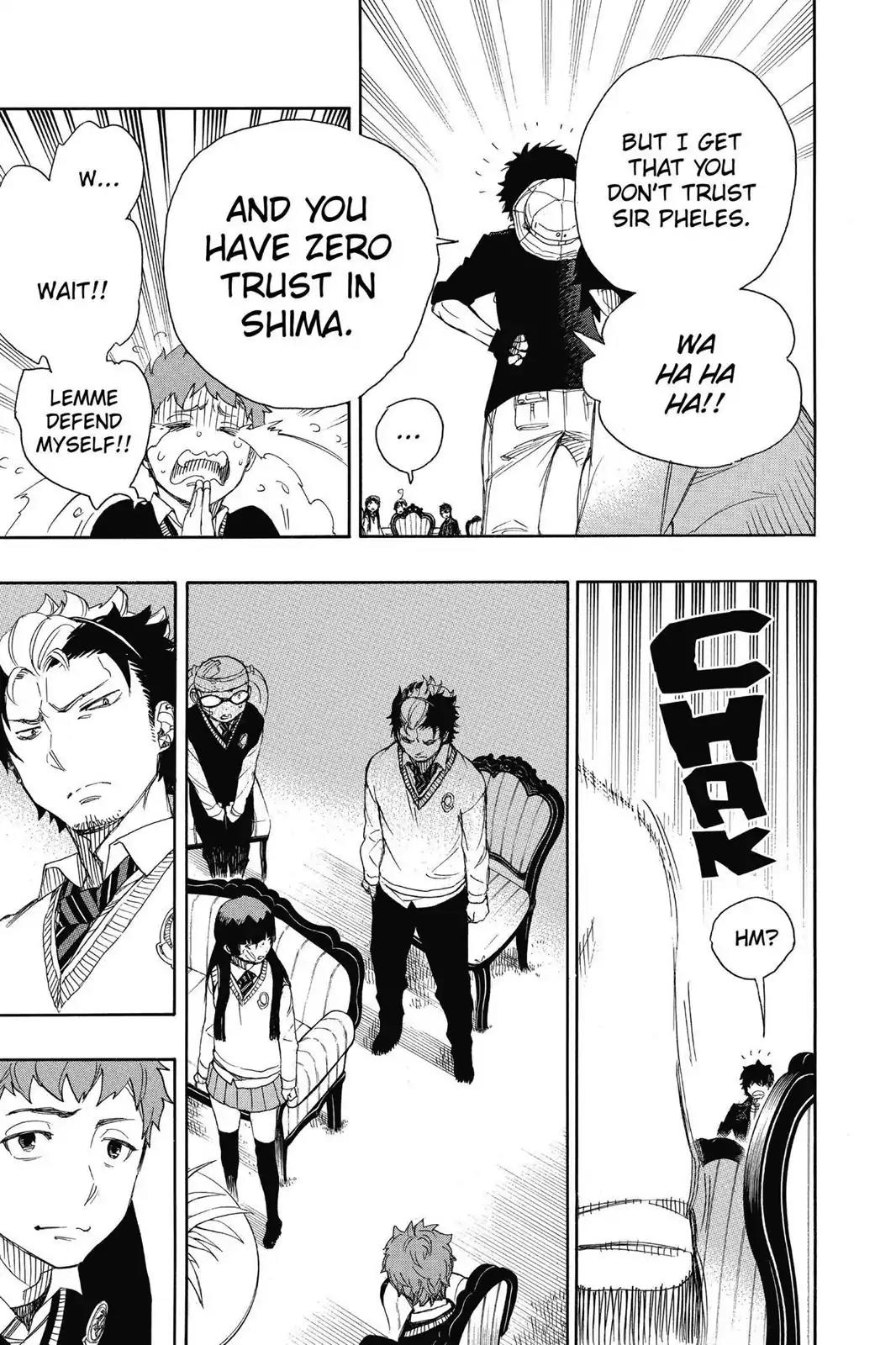 Ao no Exorcist Chapter 66 page 26 - Chapter 66: Pink Spider (2)