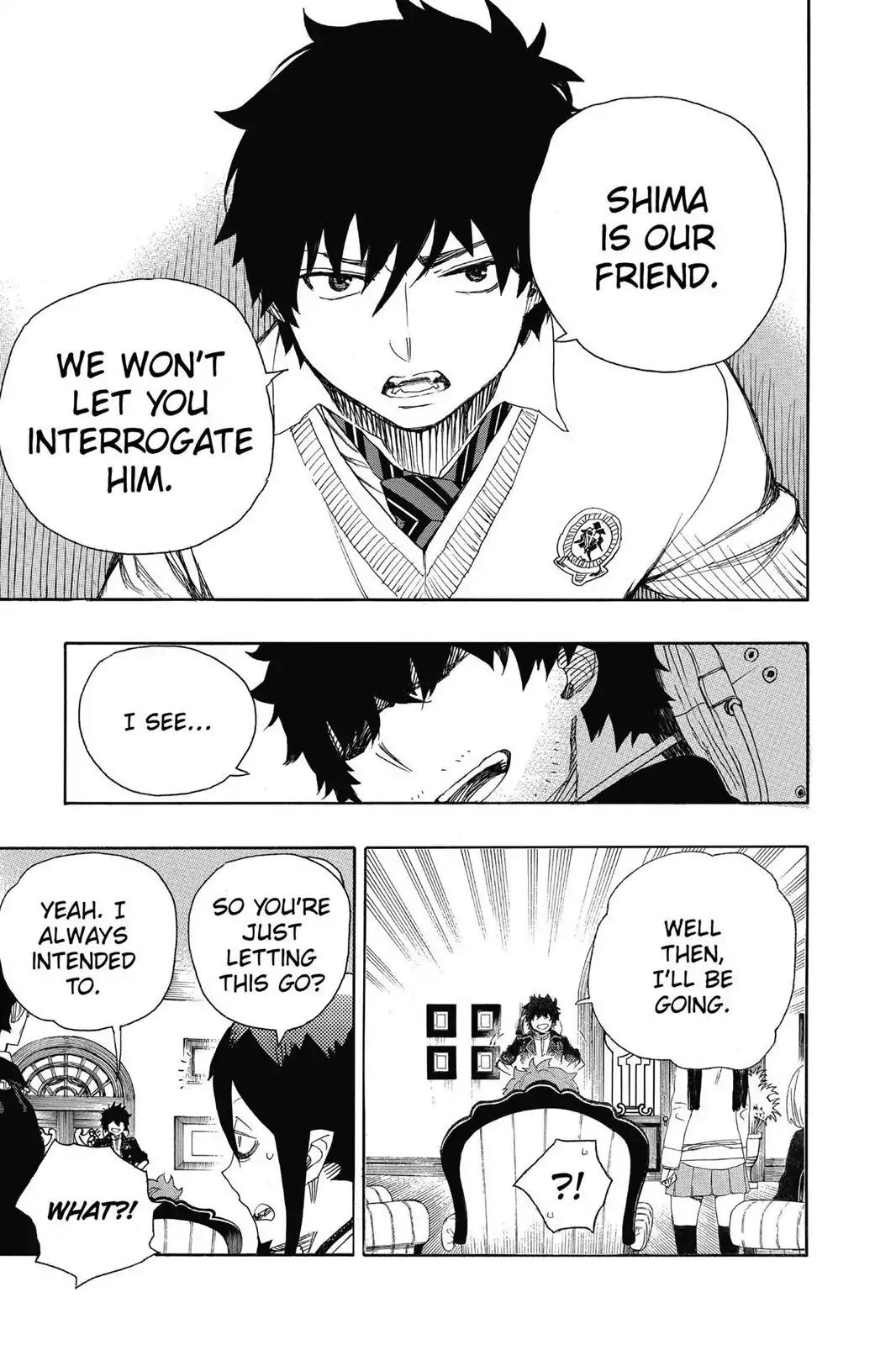 Ao no Exorcist Chapter 66 page 28 - Chapter 66: Pink Spider (2)