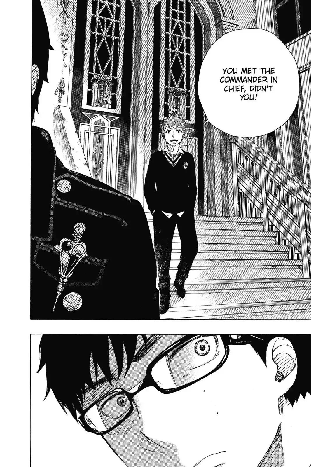 Ao no Exorcist Chapter 66 page 33 - Chapter 66: Pink Spider (2)