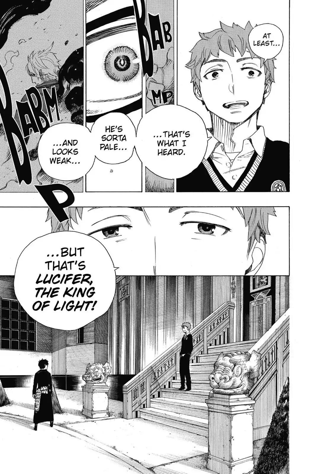 Ao no Exorcist Chapter 66 page 34 - Chapter 66: Pink Spider (2)