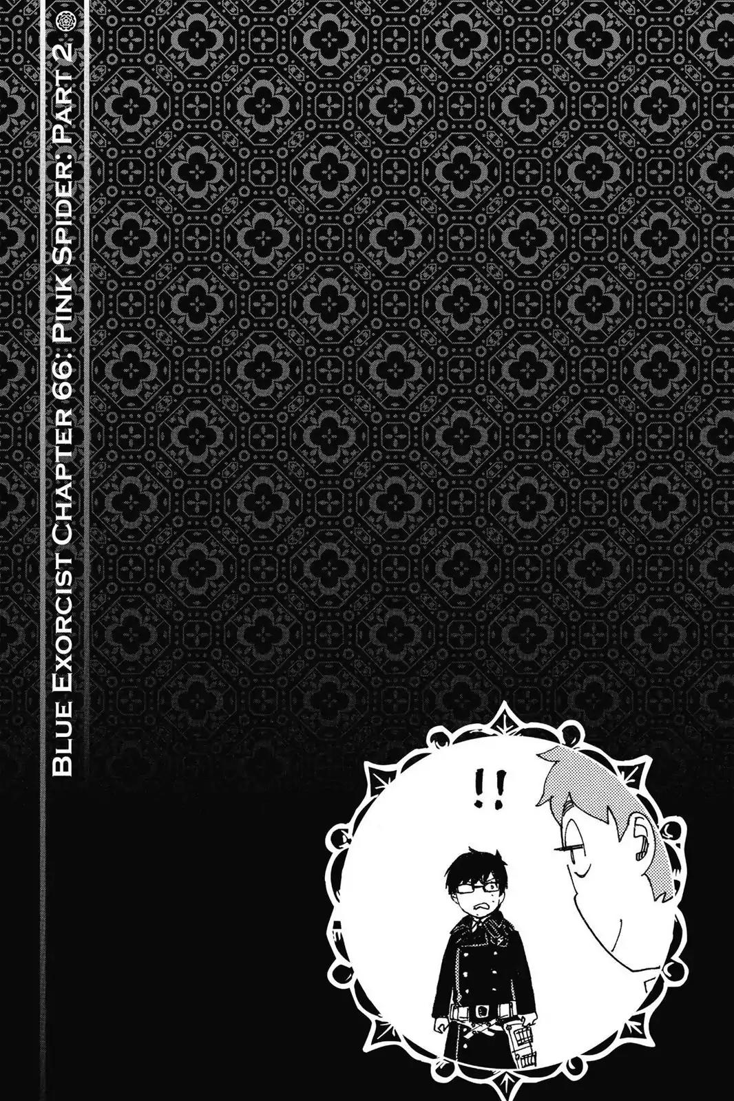 Ao no Exorcist Chapter 66 page 35 - Chapter 66: Pink Spider (2)