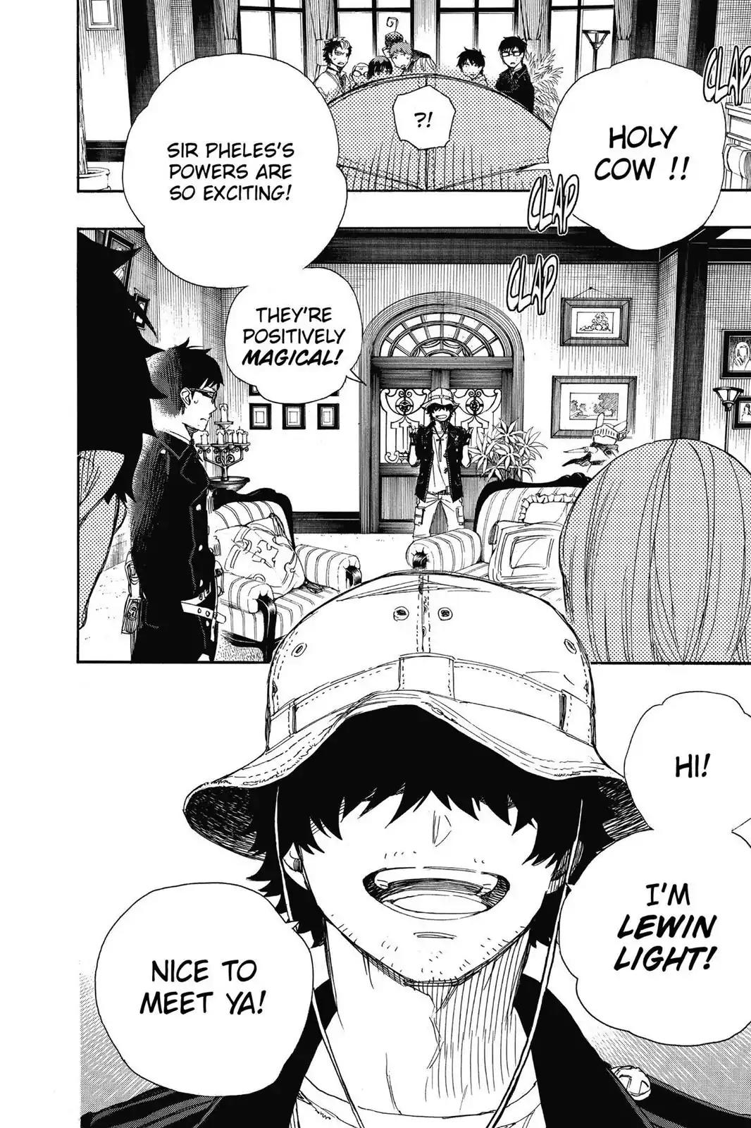 Ao no Exorcist Chapter 66 page 4 - Chapter 66: Pink Spider (2)