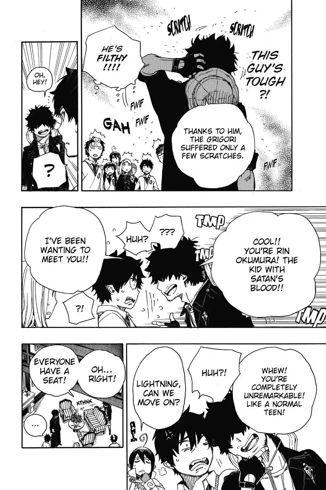 Ao no Exorcist Chapter 66 page 6 - Chapter 66: Pink Spider (2)