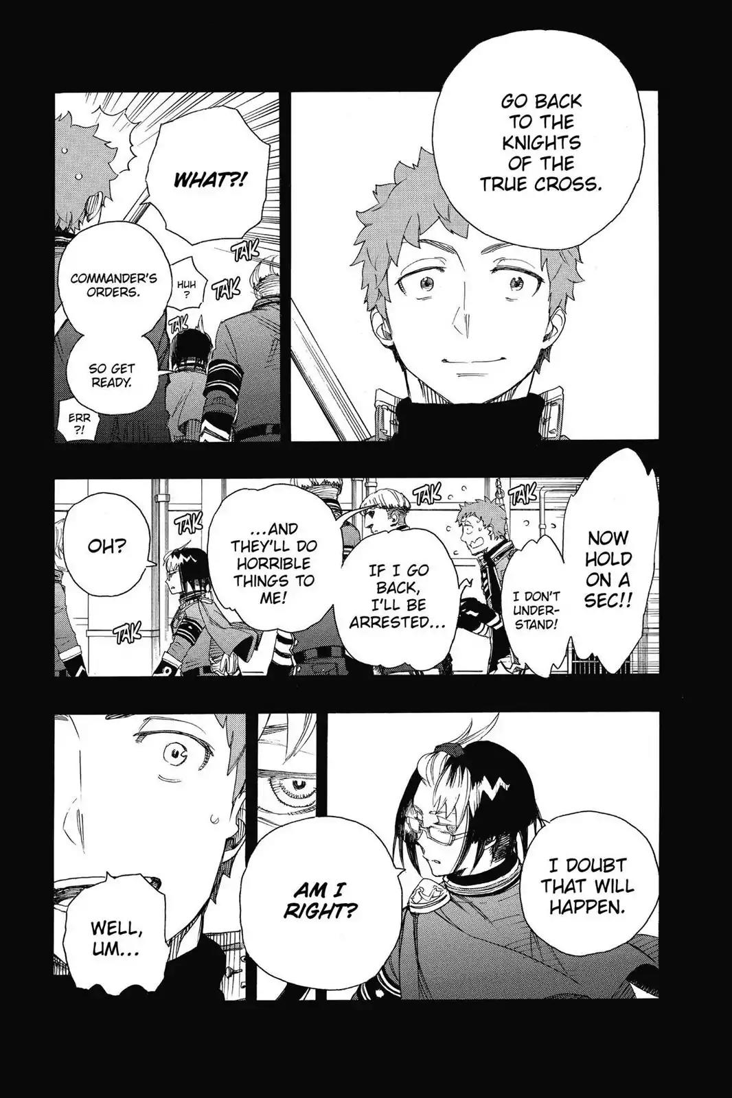 Ao no Exorcist Chapter 66 page 9 - Chapter 66: Pink Spider (2)