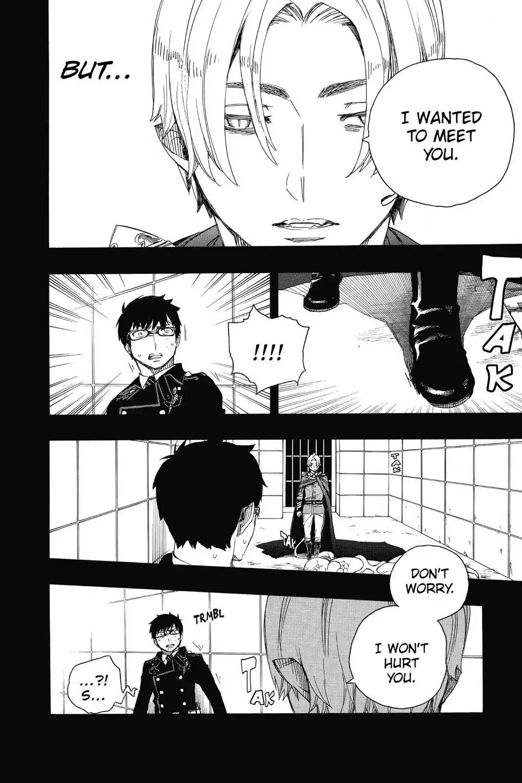 Ao no Exorcist Chapter 67 page 11 - Chapter 67: Pink Spider (3)