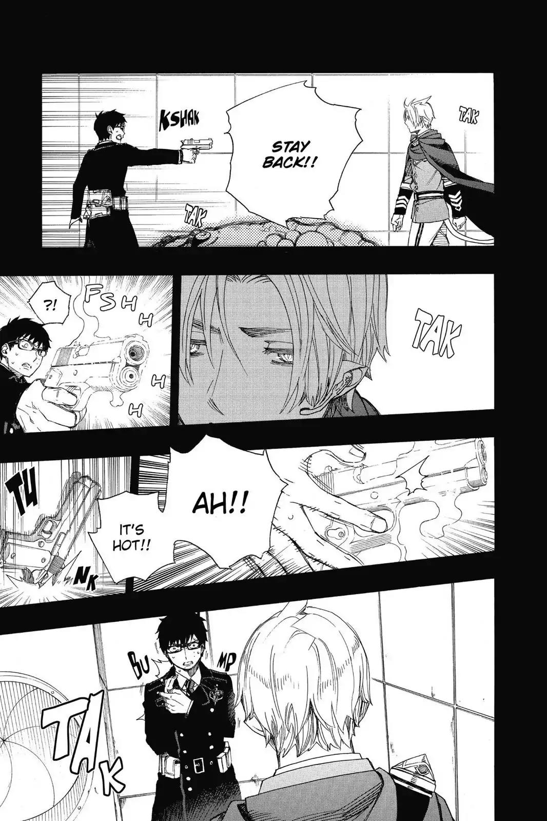 Ao no Exorcist Chapter 67 page 12 - Chapter 67: Pink Spider (3)