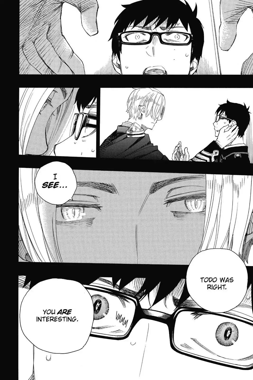 Ao no Exorcist Chapter 67 page 13 - Chapter 67: Pink Spider (3)