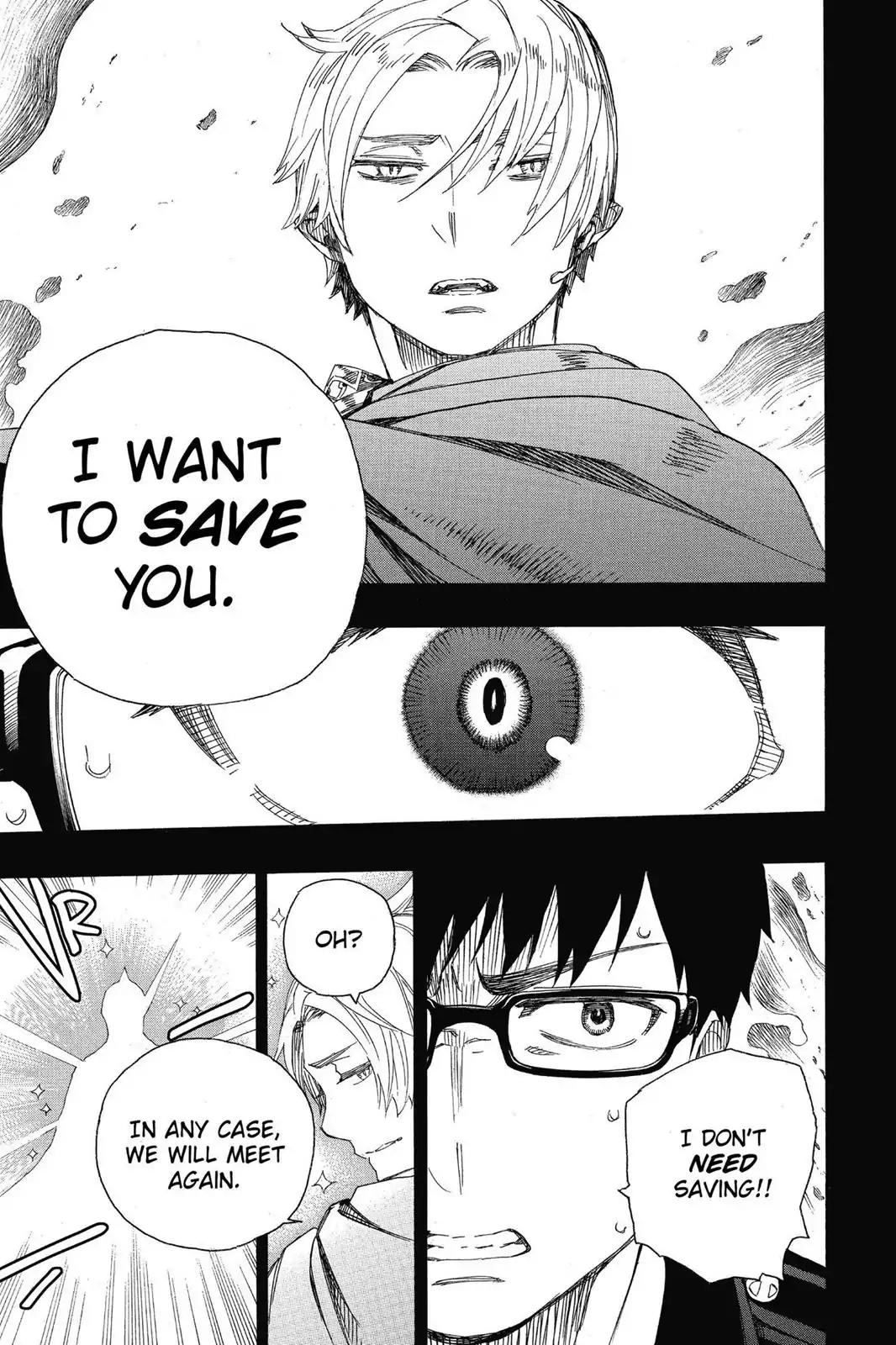 Ao no Exorcist Chapter 67 page 20 - Chapter 67: Pink Spider (3)