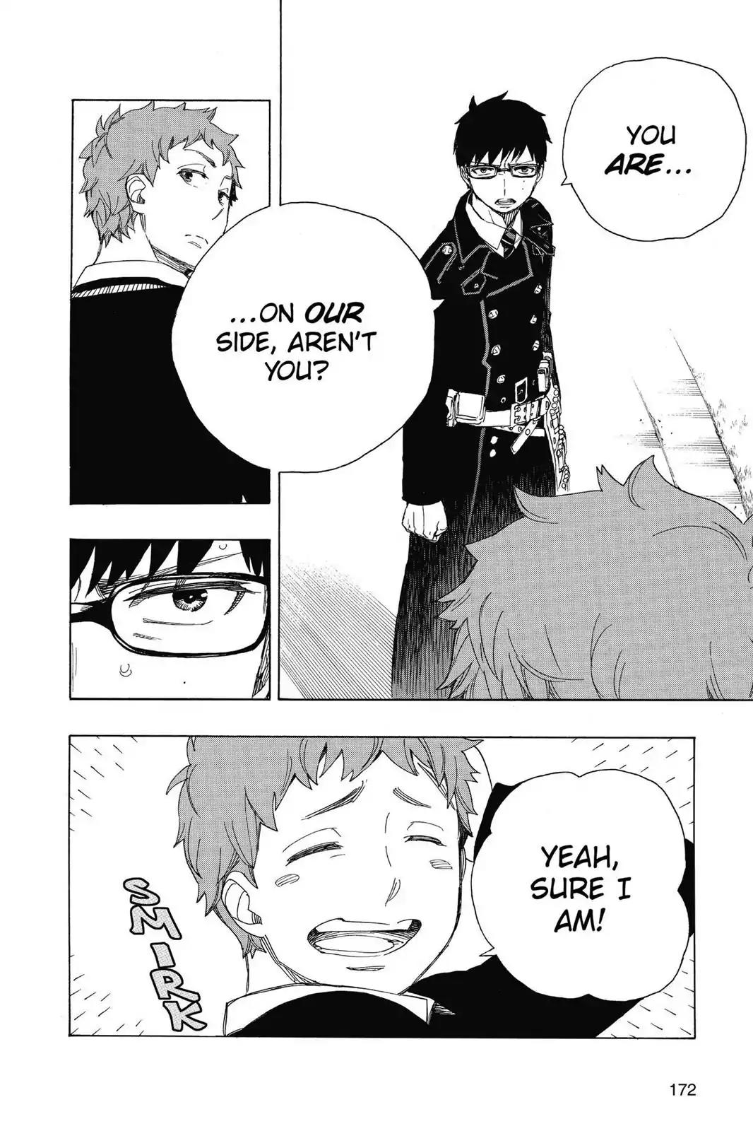 Ao no Exorcist Chapter 67 page 23 - Chapter 67: Pink Spider (3)
