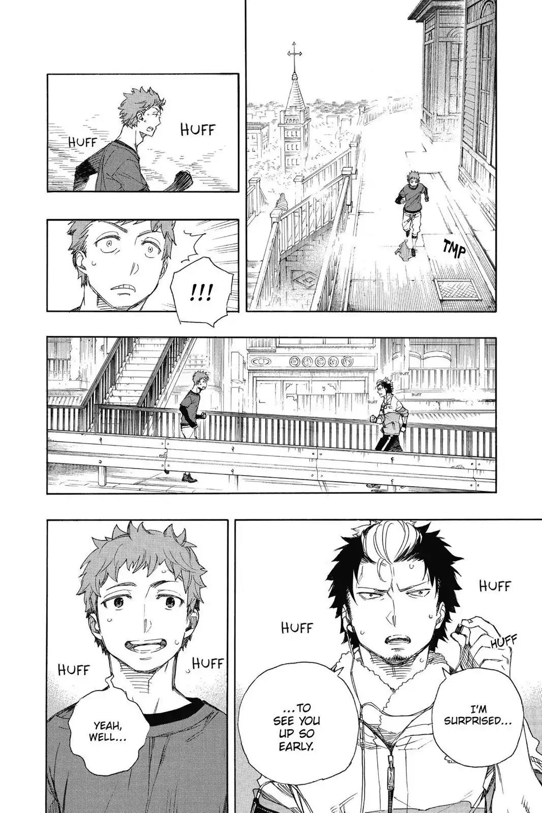 Ao no Exorcist Chapter 67 page 27 - Chapter 67: Pink Spider (3)