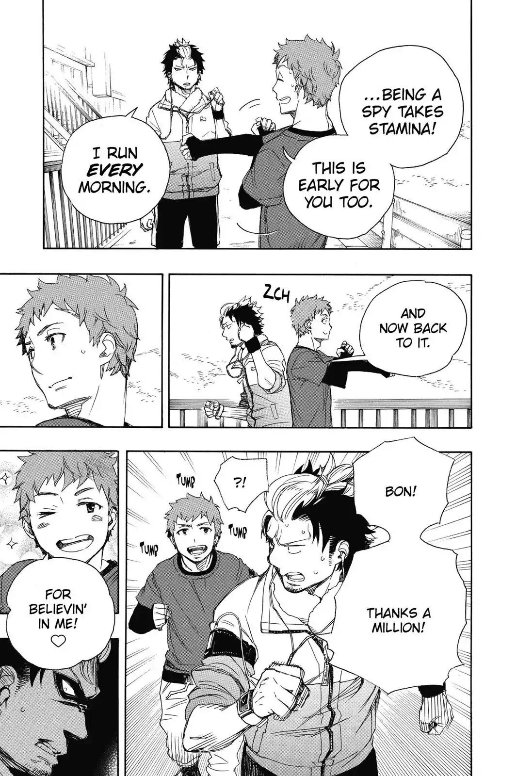 Ao no Exorcist Chapter 67 page 28 - Chapter 67: Pink Spider (3)