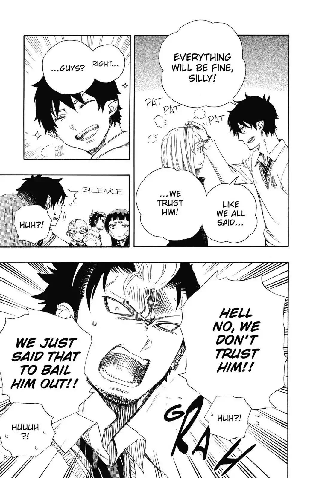 Ao no Exorcist Chapter 67 page 3 - Chapter 67: Pink Spider (3)
