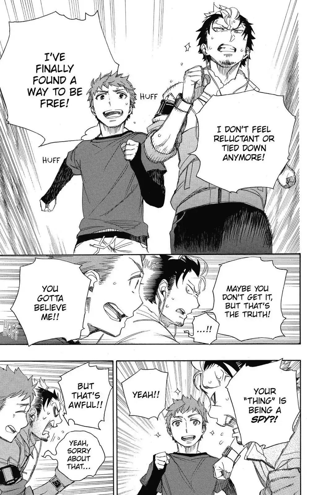 Ao no Exorcist Chapter 67 page 30 - Chapter 67: Pink Spider (3)