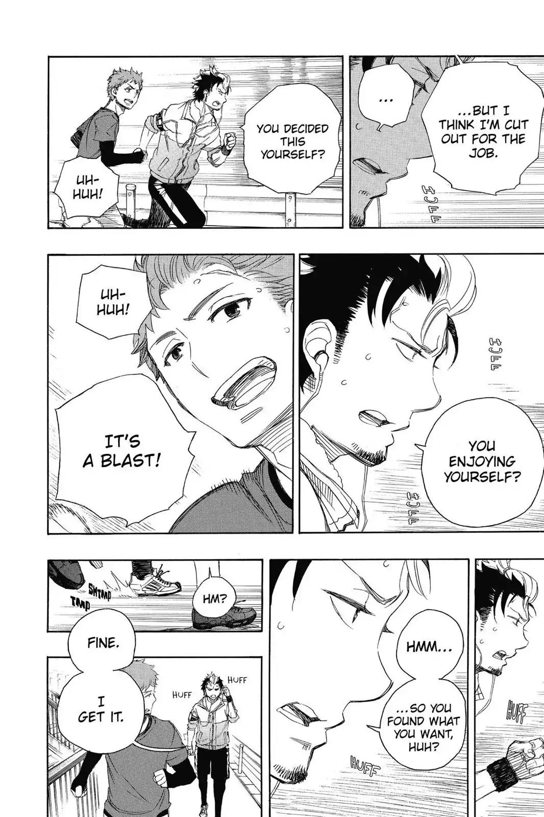 Ao no Exorcist Chapter 67 page 31 - Chapter 67: Pink Spider (3)