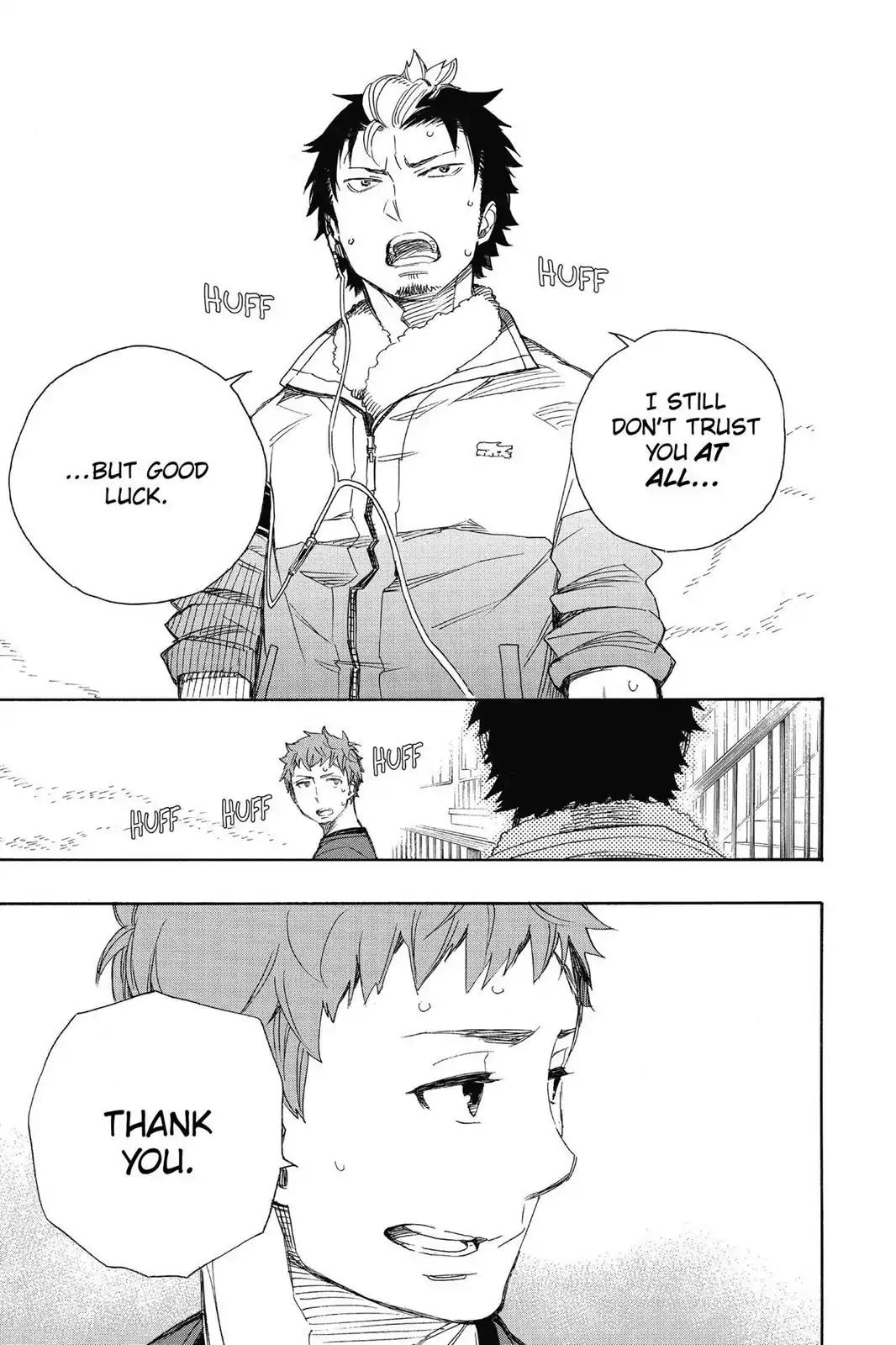 Ao no Exorcist Chapter 67 page 32 - Chapter 67: Pink Spider (3)
