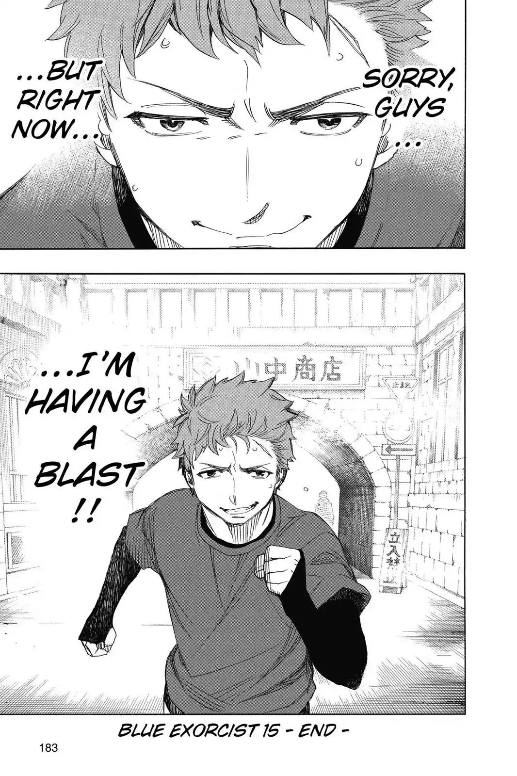 Ao no Exorcist Chapter 67 page 34 - Chapter 67: Pink Spider (3)