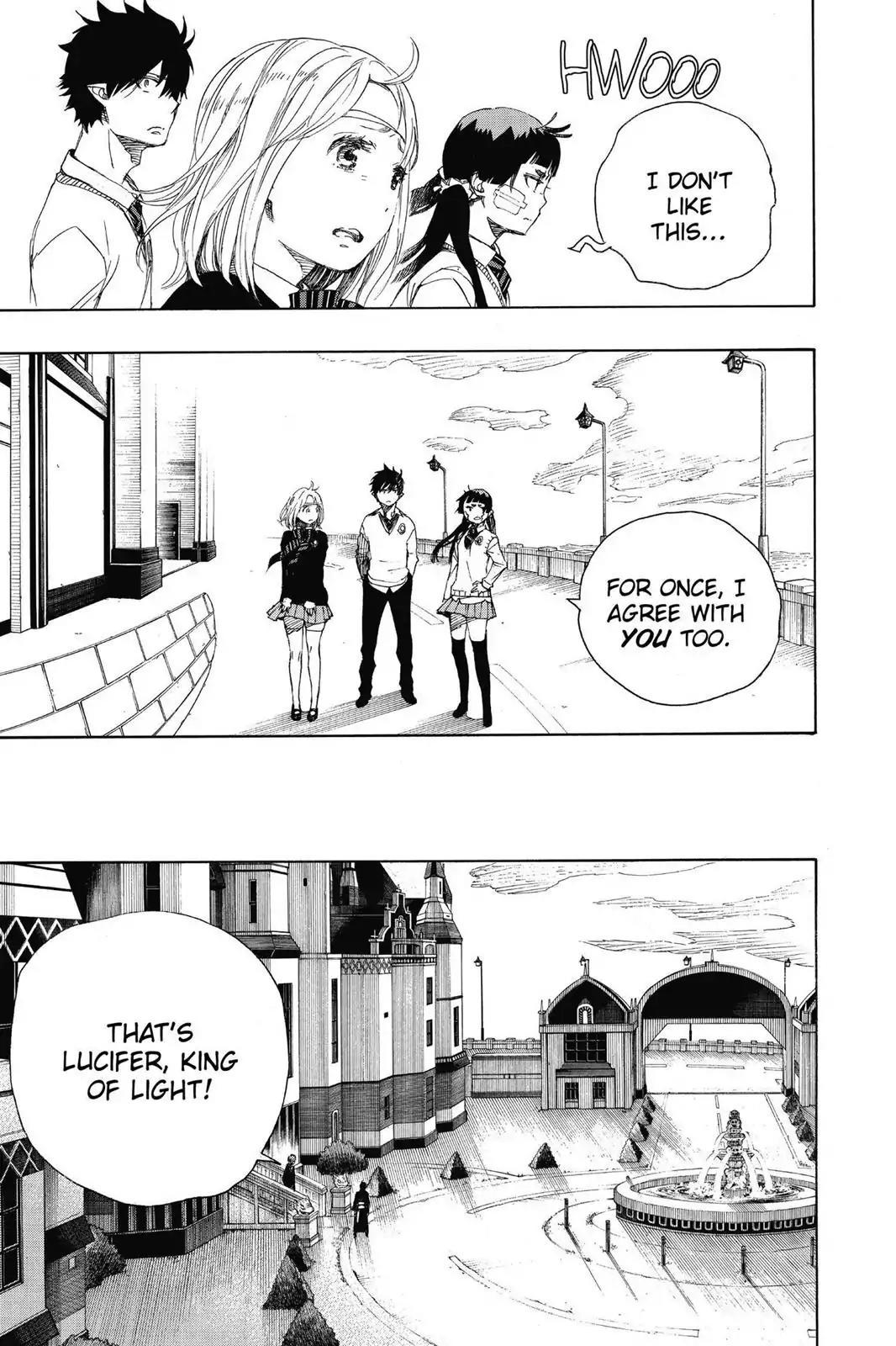 Ao no Exorcist Chapter 67 page 5 - Chapter 67: Pink Spider (3)