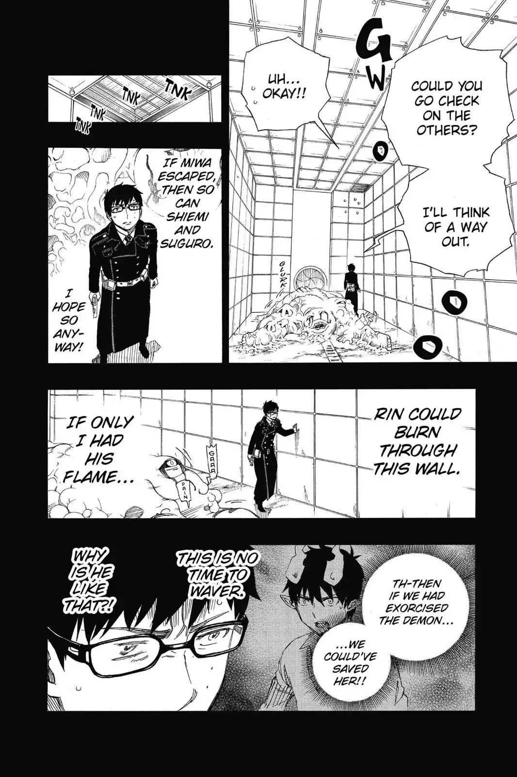 Ao no Exorcist Chapter 67 page 7 - Chapter 67: Pink Spider (3)