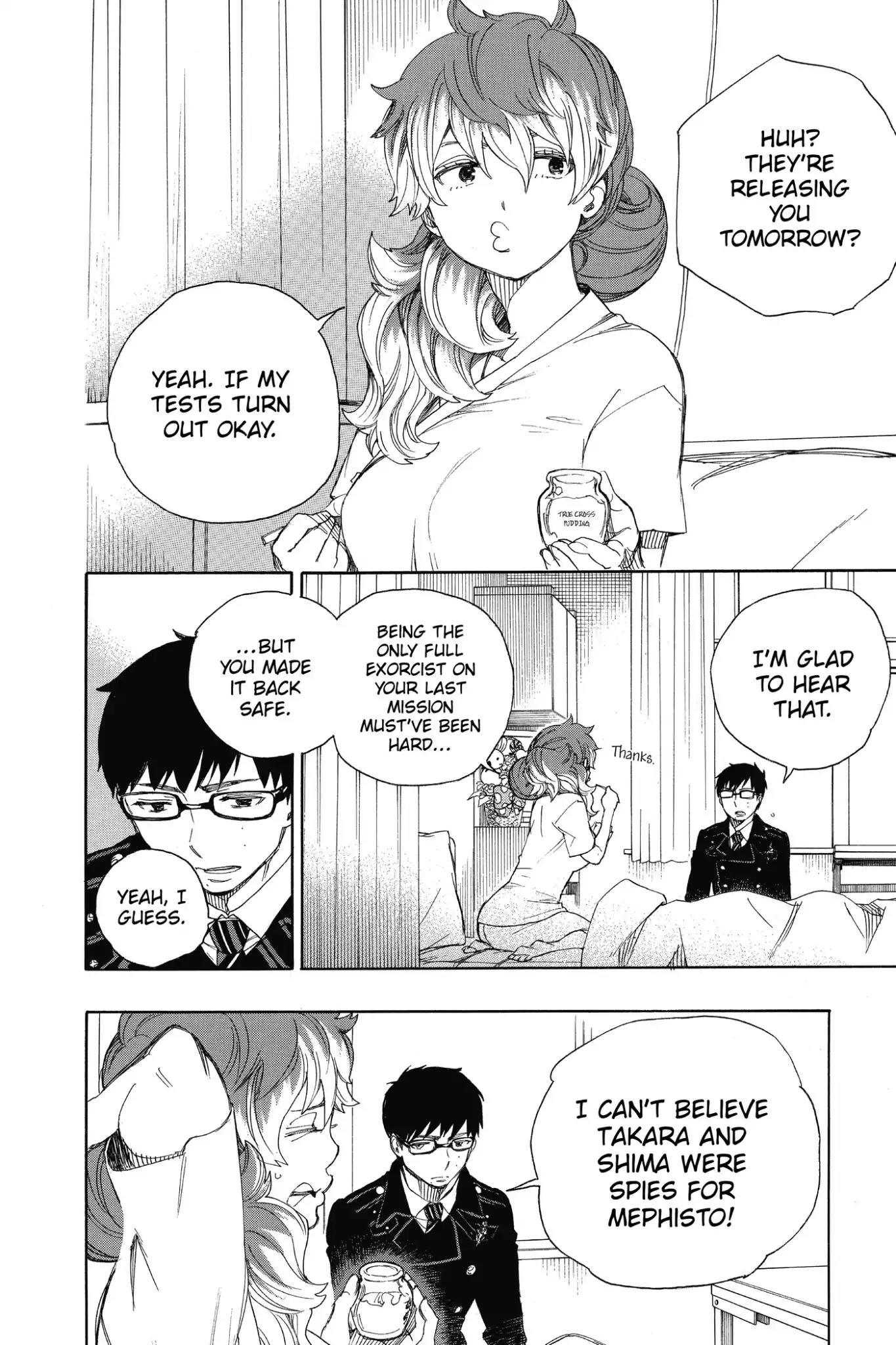 Ao no Exorcist Chapter 68 page 10 - Chapter 68: Naked Festival