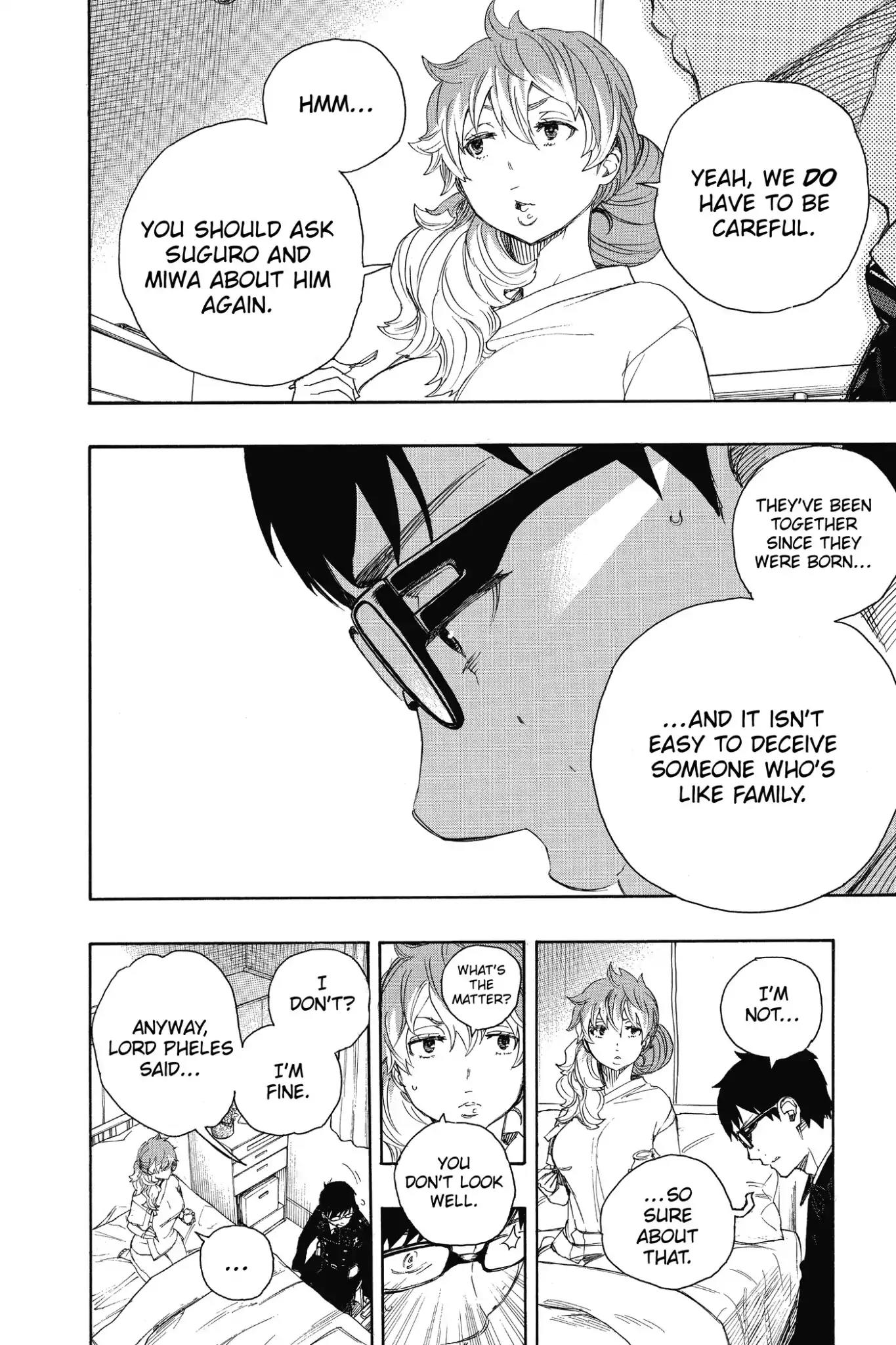 Ao no Exorcist Chapter 68 page 12 - Chapter 68: Naked Festival