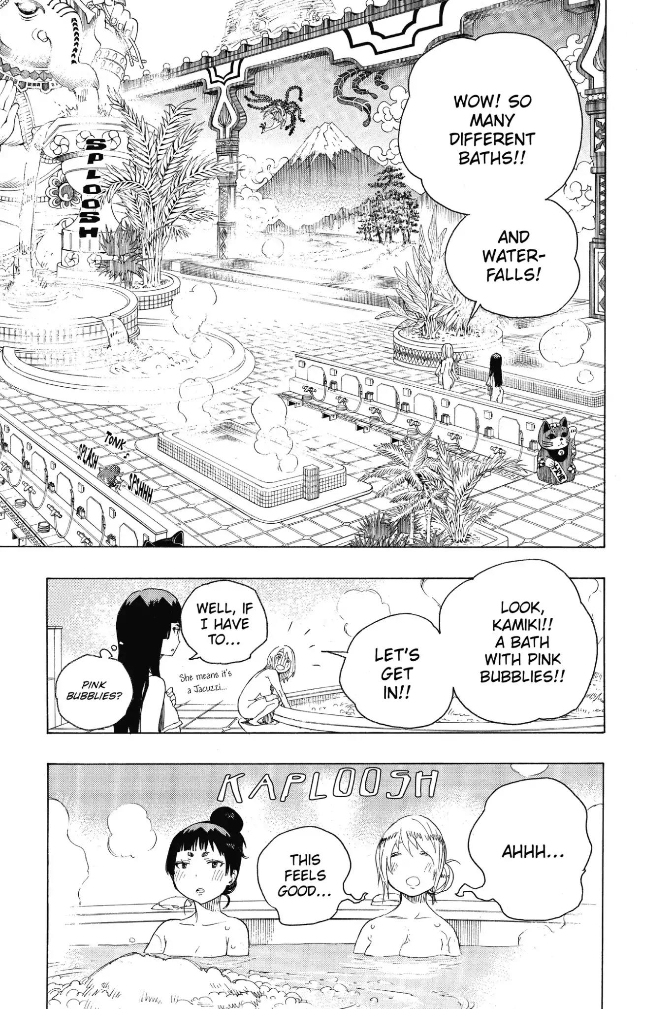Ao no Exorcist Chapter 68 page 19 - Chapter 68: Naked Festival