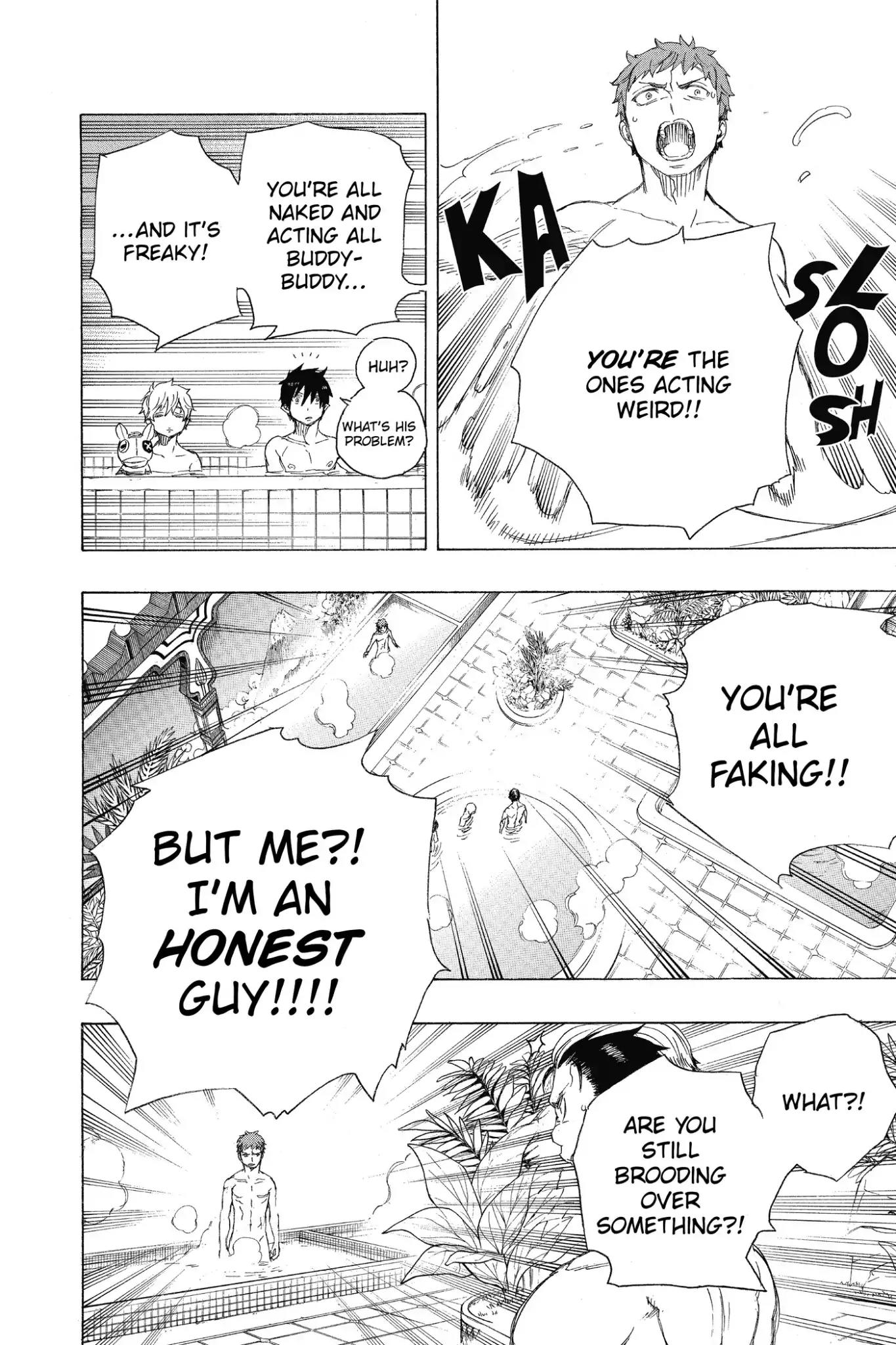 Ao no Exorcist Chapter 68 page 26 - Chapter 68: Naked Festival