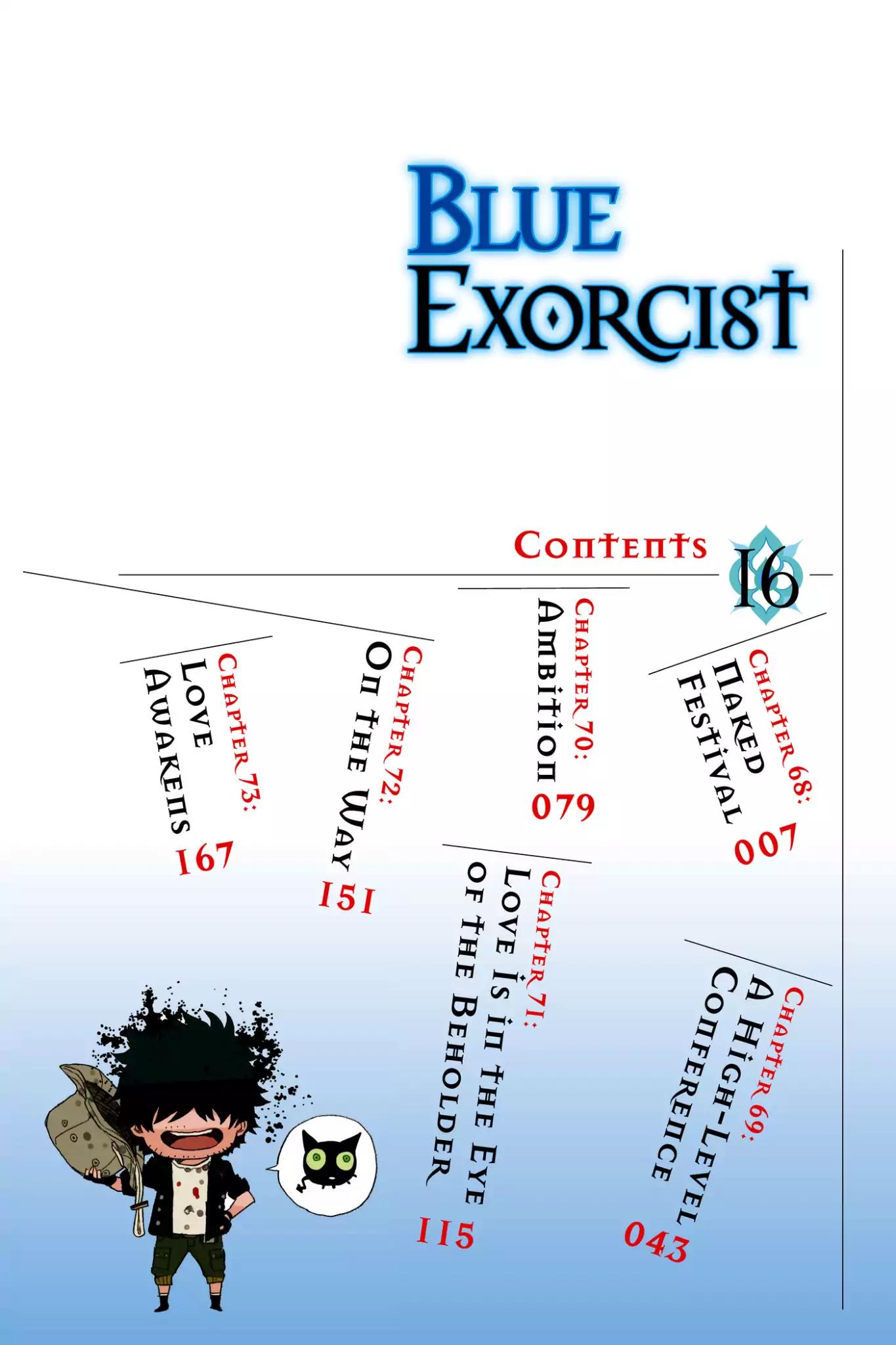 Ao no Exorcist Chapter 68 page 3 - Chapter 68: Naked Festival