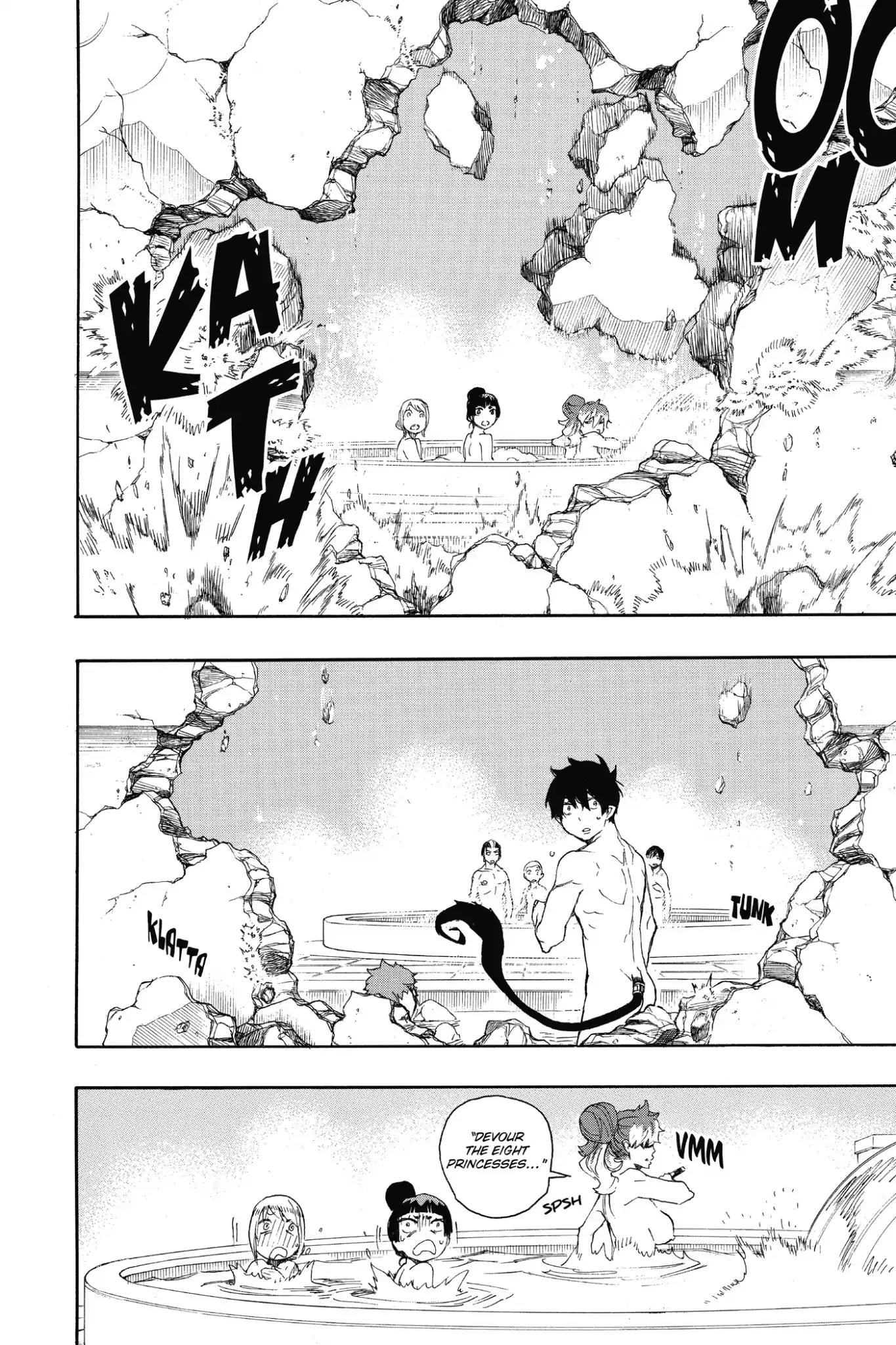 Ao no Exorcist Chapter 68 page 36 - Chapter 68: Naked Festival