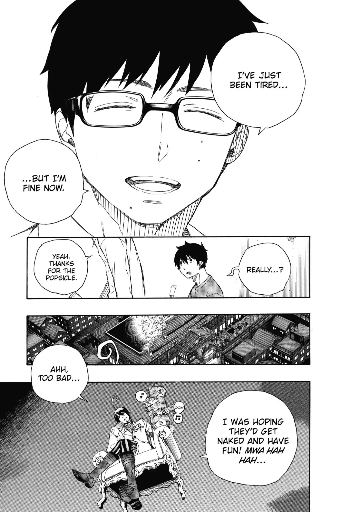 Ao no Exorcist Chapter 68 page 41 - Chapter 68: Naked Festival
