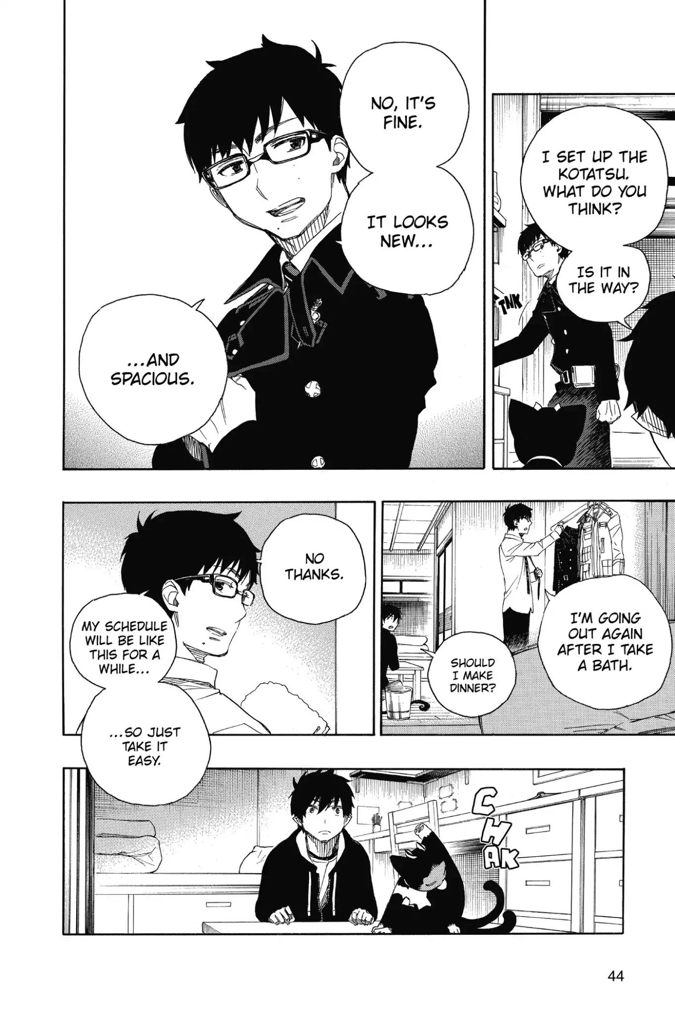 Ao no Exorcist Chapter 69 page 2 - Chapter 69: A High-Level Conference
