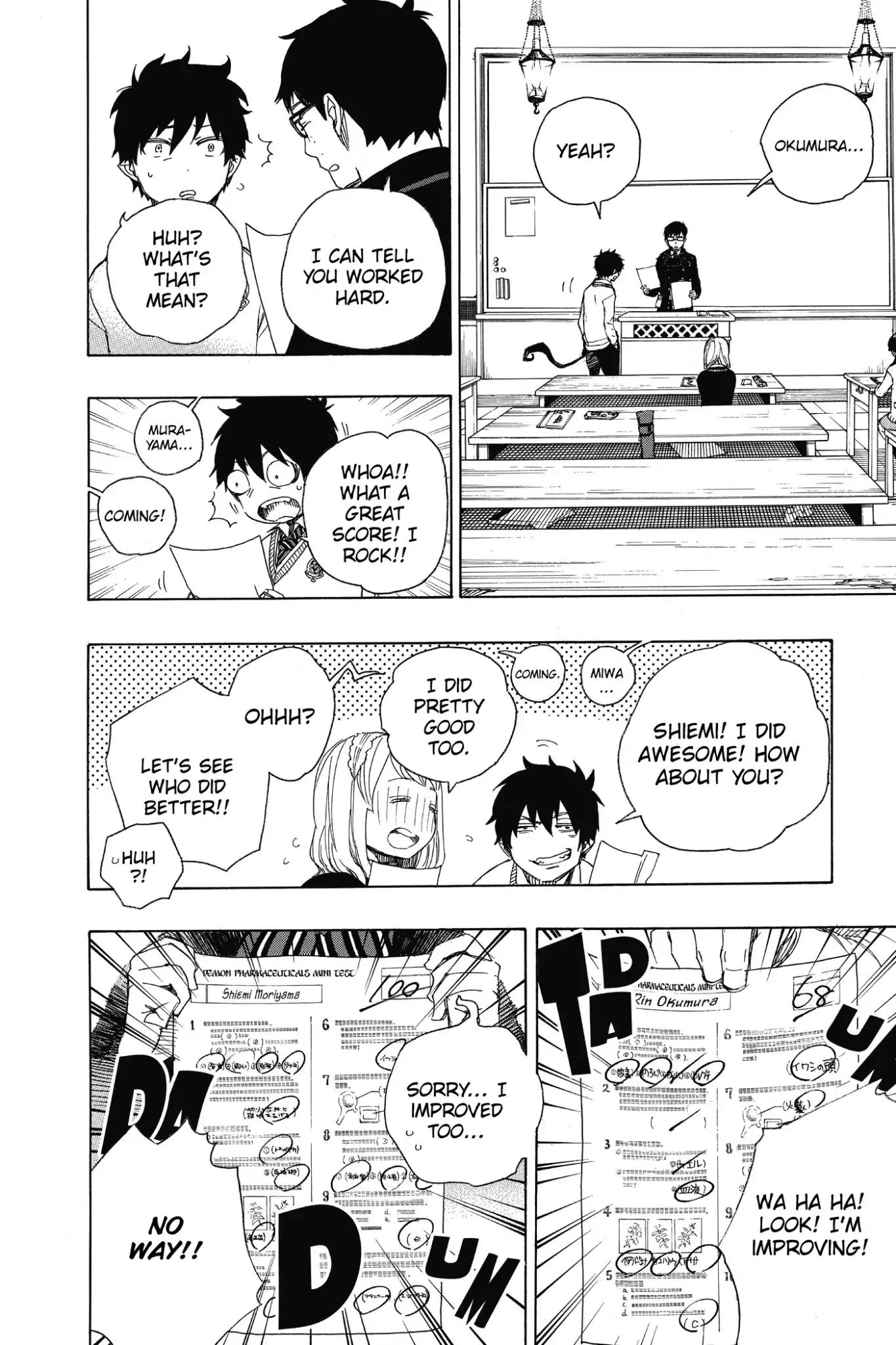 Ao no Exorcist Chapter 69 page 24 - Chapter 69: A High-Level Conference