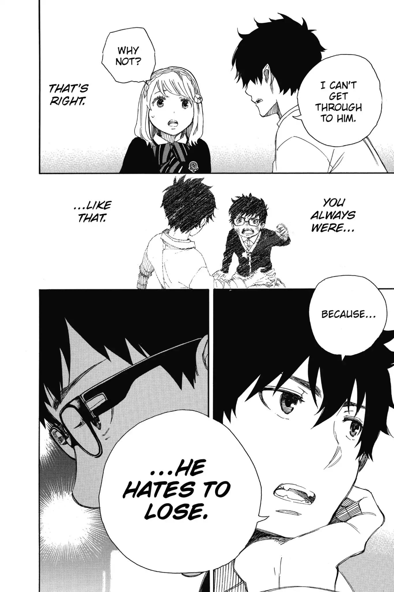 Ao no Exorcist Chapter 69 page 32 - Chapter 69: A High-Level Conference