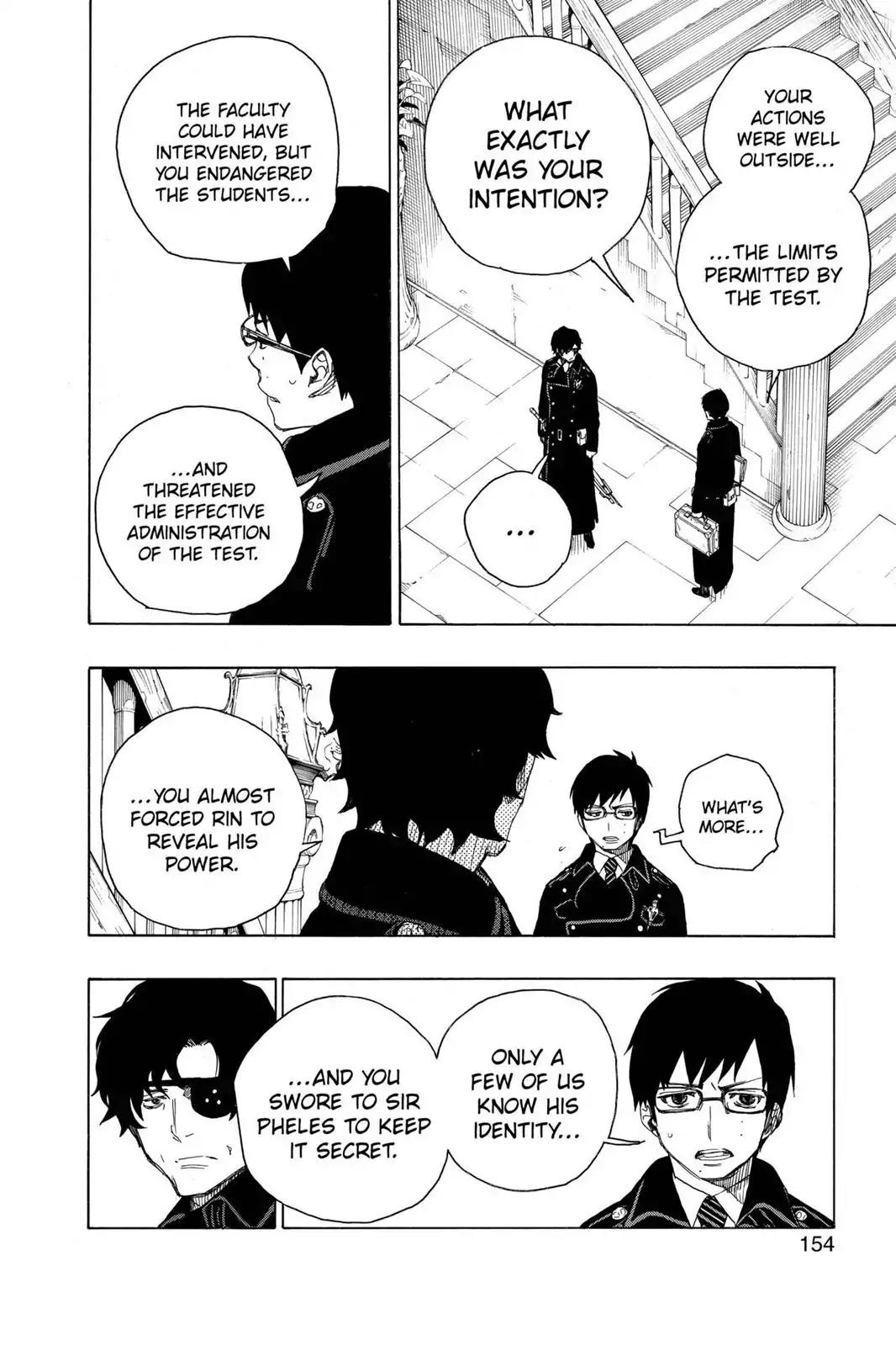 Ao no Exorcist Chapter 7 page 10 - Chapter 7: Memory