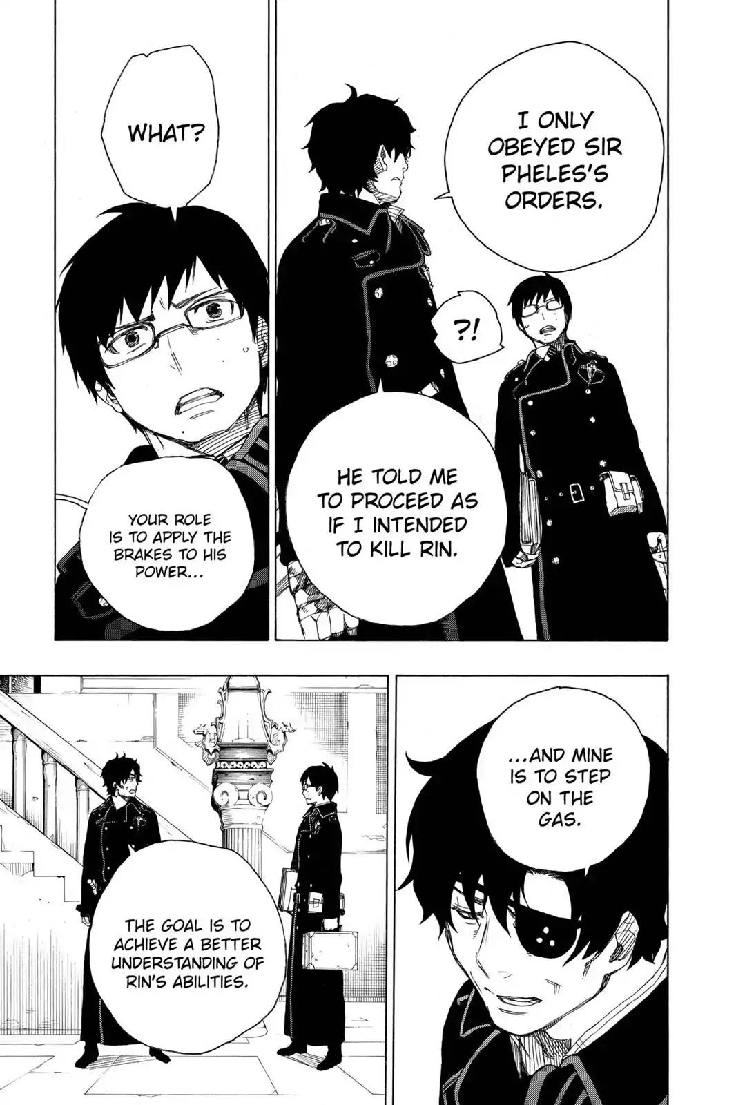 Ao no Exorcist Chapter 7 page 11 - Chapter 7: Memory
