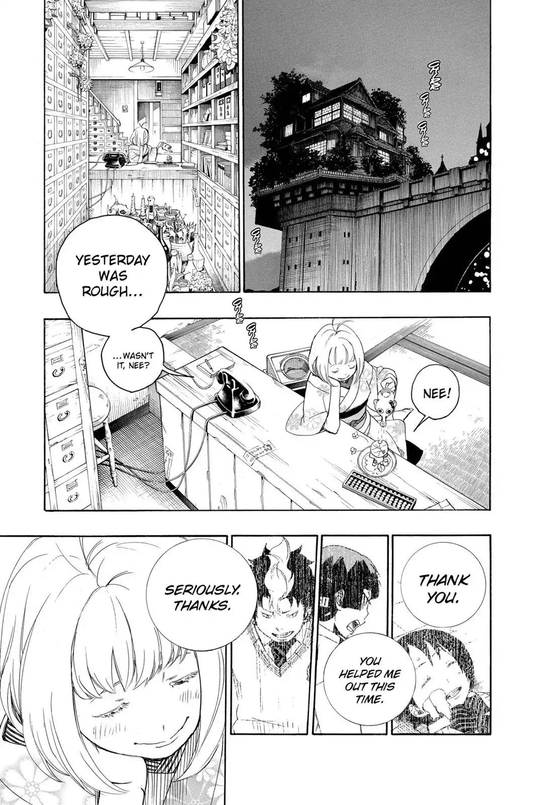 Ao no Exorcist Chapter 7 page 13 - Chapter 7: Memory