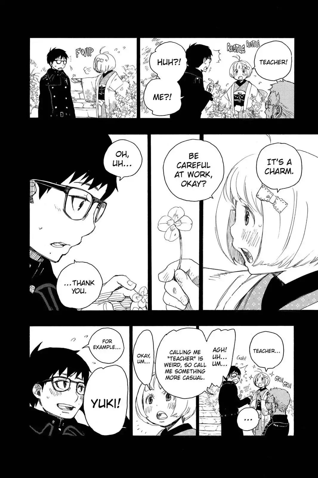 Ao no Exorcist Chapter 7 page 18 - Chapter 7: Memory