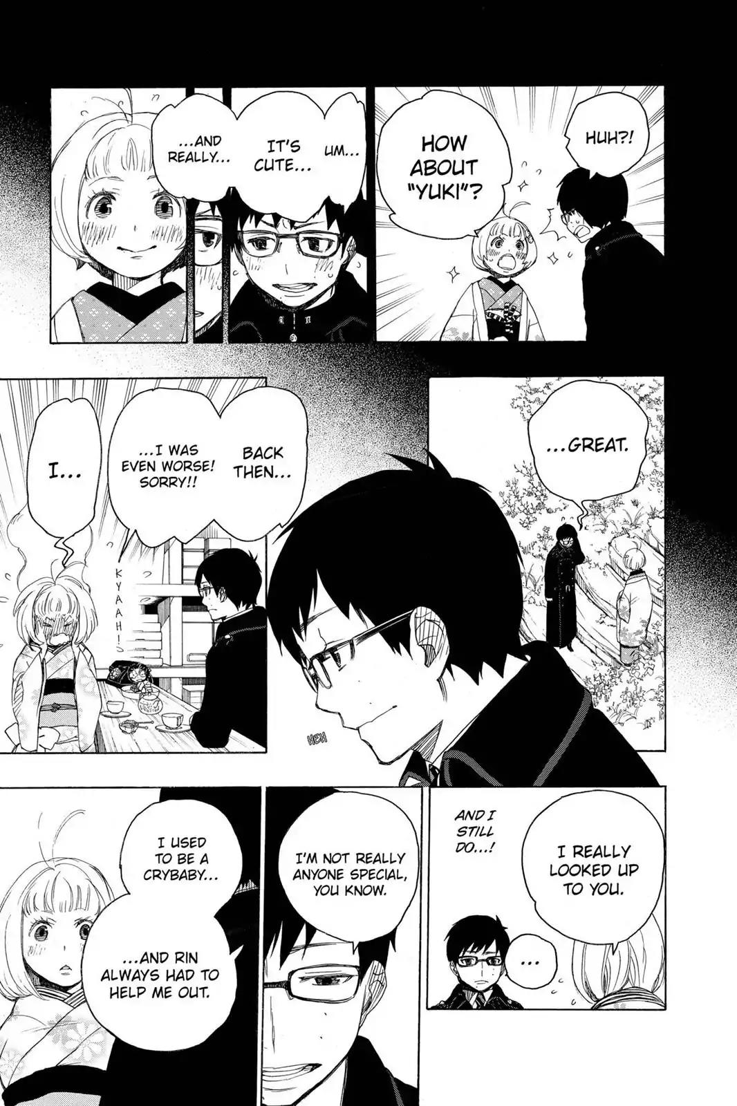 Ao no Exorcist Chapter 7 page 19 - Chapter 7: Memory