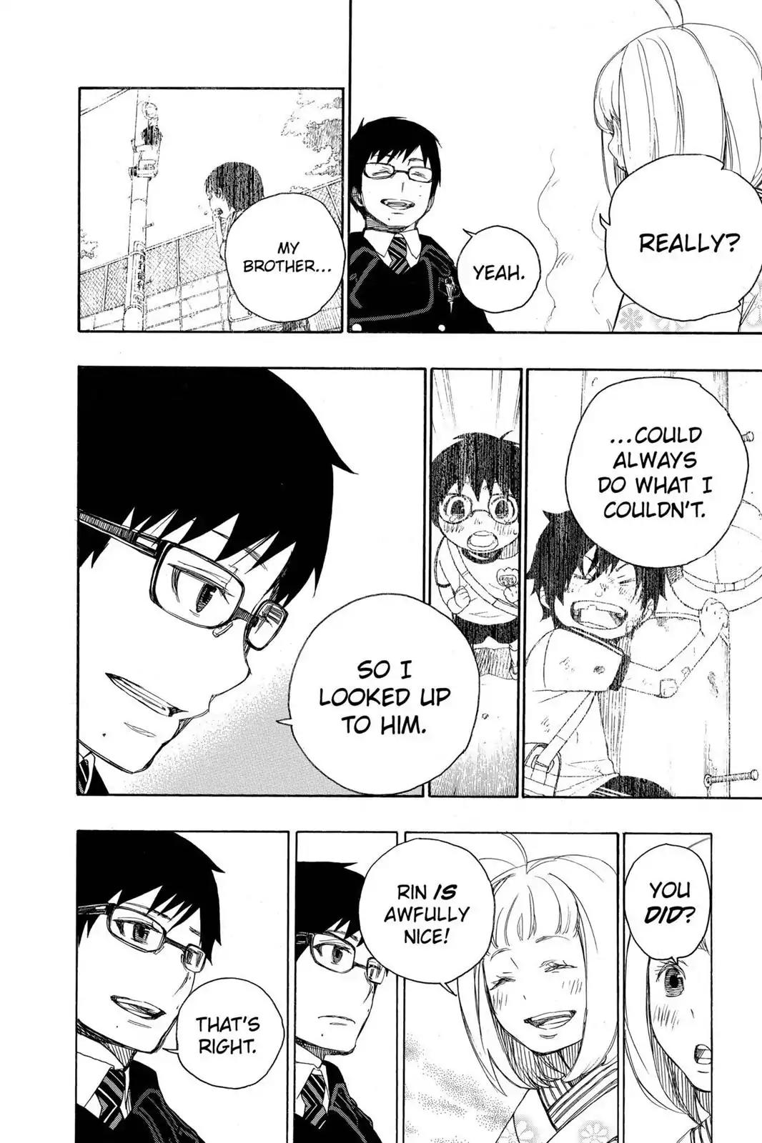 Ao no Exorcist Chapter 7 page 20 - Chapter 7: Memory