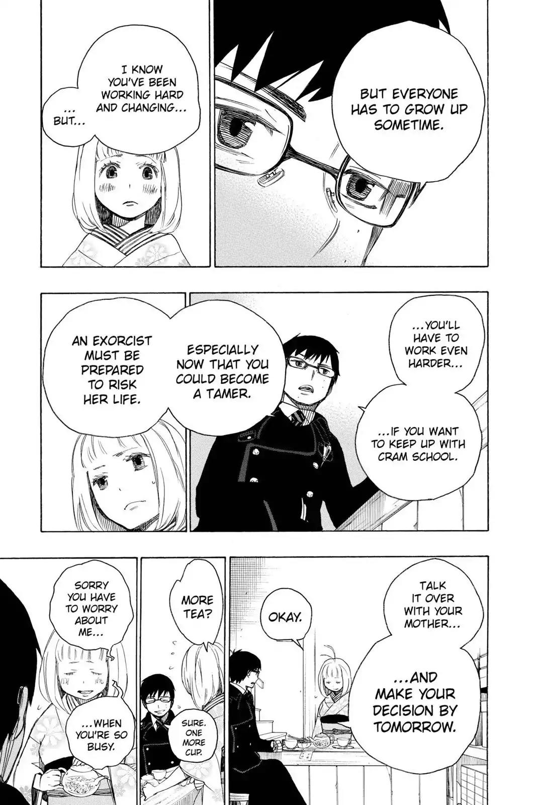 Ao no Exorcist Chapter 7 page 21 - Chapter 7: Memory