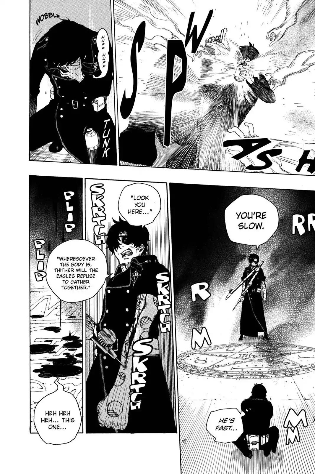 Ao no Exorcist Chapter 7 page 28 - Chapter 7: Memory